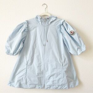 Moncler Genius Simone Rocha Puff Sleeve Jacket Blue Size 1 / Small Luxury